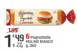 Supermercati Dok Pagnottelle Classiche Mulino Bianco offerta