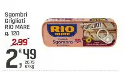 Supermercati Dok Sgombri Grigliati RIO mare offerta