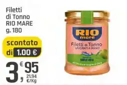 Supermercati Dok Filetti di Tonno RIO mare offerta