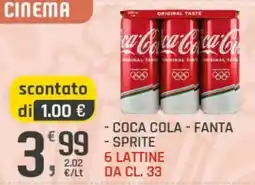 Supermercati Dok Coca Cola - Fanta - Sprite offerta