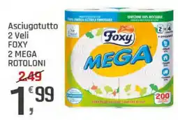 Supermercati Dok Asciugatutto 2 Veli Foxy offerta