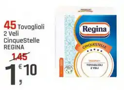 Supermercati Dok Tovaglioli CinqueStelle Regina offerta
