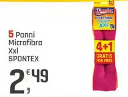 Supermercati Dok Panni Microfibra Xxl SPONTEX offerta