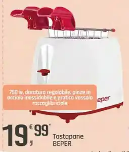 Supermercati Dok Tostapane BEPER offerta