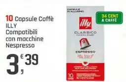 Supermercati Dok Illy Caffè Compatibili con macchine Nespresso offerta