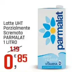 Supermercati Dok Latte UHT Parzialmente Scremato Parmalat offerta