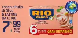 Supermercati Dok Tonno all'Olio di Oliva Rio mare offerta