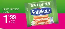 Supermercati Dok Sottilette senza lattosio offerta