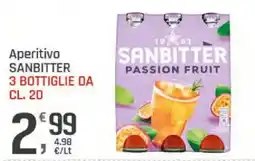 Supermercati Dok Aperitivo Sanbitter Passion Fruit offerta