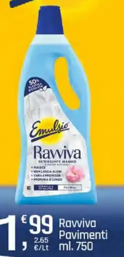 Supermercati Dok Emulsio Ravviva Detergente Marmo offerta