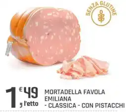 Supermercati Dok Mortadella Favola Emiliana - Classica - Con Pistacchi offerta