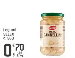 Supermercati Dok Legumi Selex offerta