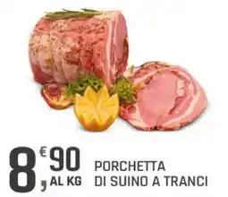 Supermercati Dok Porchetta di suino a tranci offerta