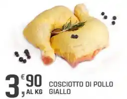 Supermercati Dok Coscioetto di pollo giallo offerta