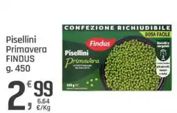 Supermercati Dok Pisellini Primavera Findus offerta