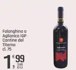 Supermercati Dok Falanghina o Aglianico IGP Cantine del Titerno offerta