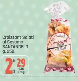 Supermercati Dok Croissant Salati al Sesamo Santangelo offerta