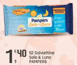 Supermercati Dok Salviettine Sole & Luna Pampers offerta