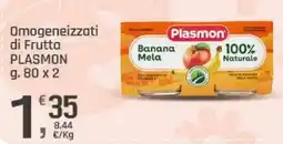 Supermercati Dok Omogeneizzati di Frutta PLASMON offerta