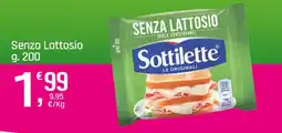 Supermercati Dok Sottilette senza lattosio offerta