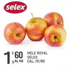 Supermercati Dok Mele Royal Selex offerta
