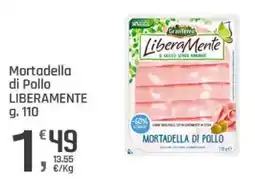 Supermercati Dok Mortadella di Pollo Liberamente offerta
