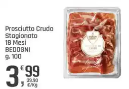 Supermercati Dok Prosciutto Crudo Stagionato Bedogni offerta