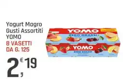 Supermercati Dok Yogurt Magro Gusti Assortiti YOMO offerta