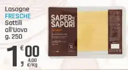 Supermercati Dok Lasagne Saper& Sapori offerta