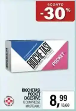 Caddy's Biochetasì pocket digestive offerta