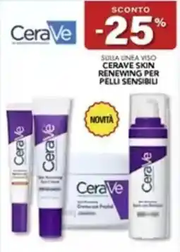 Caddy's CeraVe Skin Renewing per pelli sensibili offerta