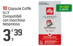 Supermercati Dok Illy Capsule Caffè Compatibili con macchine Nespresso offerta