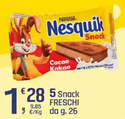 Supermercati Dok Nestle Nesquik Snack offerta