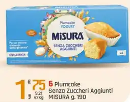 Supermercati Dok Plumcake Yogurt Misura Senza Zuccheri Aggiunti offerta