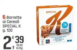 Supermercati Dok Barrette ai Cereali SPECIAL K offerta