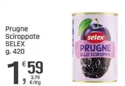 Supermercati Dok Prugne sciroppate Selex offerta