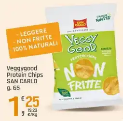 Supermercati Dok Veggygood Protein Chips SAN CARLO offerta