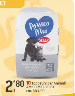 Supermercati Dok Tappetini per Animali Amico Mio Selex offerta