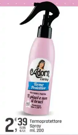 Supermercati Dok Adorn Caring Termoprotettore Spray offerta