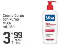 Supermercati Dok Crema Corpo con Pump MIXA offerta