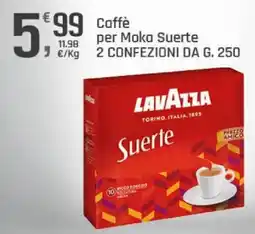 Supermercati Dok Caffè per Moka Suerte offerta