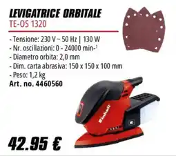 Einhell Levigatrice orbitale Einhell offerta