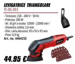 Einhell Levigatrice triangolare Einhell offerta
