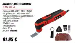 Einhell Utensile multifunzione Einhell TC-MG 250 CE offerta