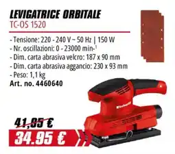 Einhell Levigatrice orbitale Einhell offerta