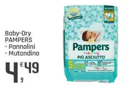 Supermercati Dok Pampers Baby-dry offerta