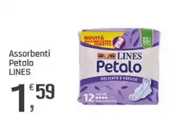 Supermercati Dok Assorbenti Petalo LINES offerta