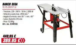 Einhell Banco sega TC-TS 2031/1 U offerta