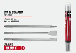 Einhell Set di scalpelli SDS MAX offerta