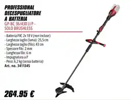 Einhell Professional decespugliatore a batteria offerta